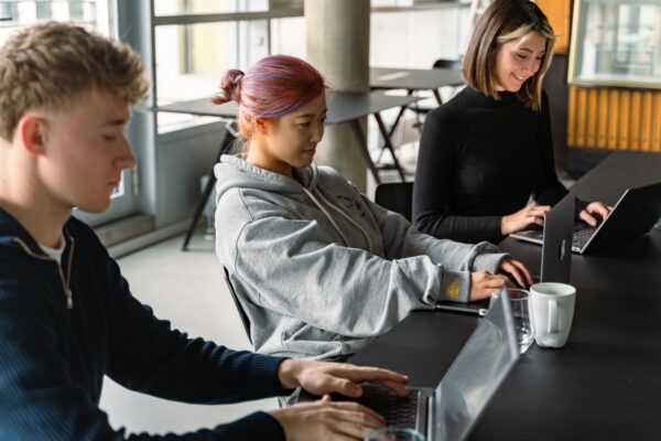 Interdisziplinäres Team in vernetzter Arbeitsumgebung – Lernen durch Vielfalt, Austausch zwischen Funktionen und Entwicklung über Organisationsgrenzen hinweg.
